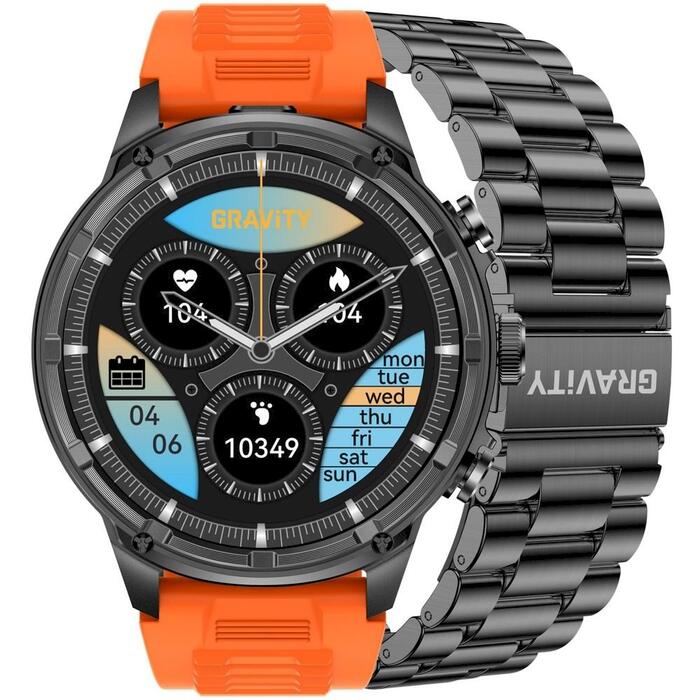 Smartwatch Gravity Siksniņa + aproce GT41-4