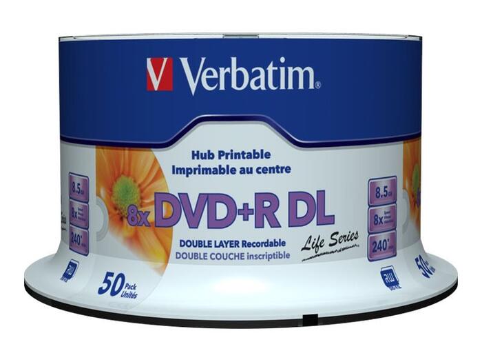Verbatim 97693  Matricas DVD+R / DL