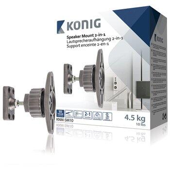 Konig KNM-SM10 Кронштейн для акустических систем на стену (2 шт.) (KNM-SM10)