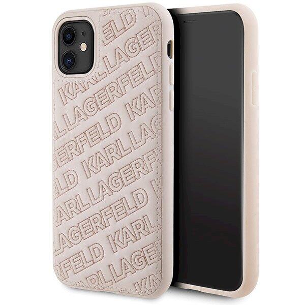 Karl Lagerfeld KLHCN61PQKPMP Aizsargapvalks priekš iPhone