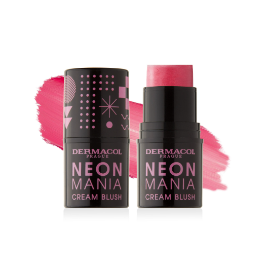 Dermacol Neon Mania Кремовые Румяна 1 Pink (85980075)
