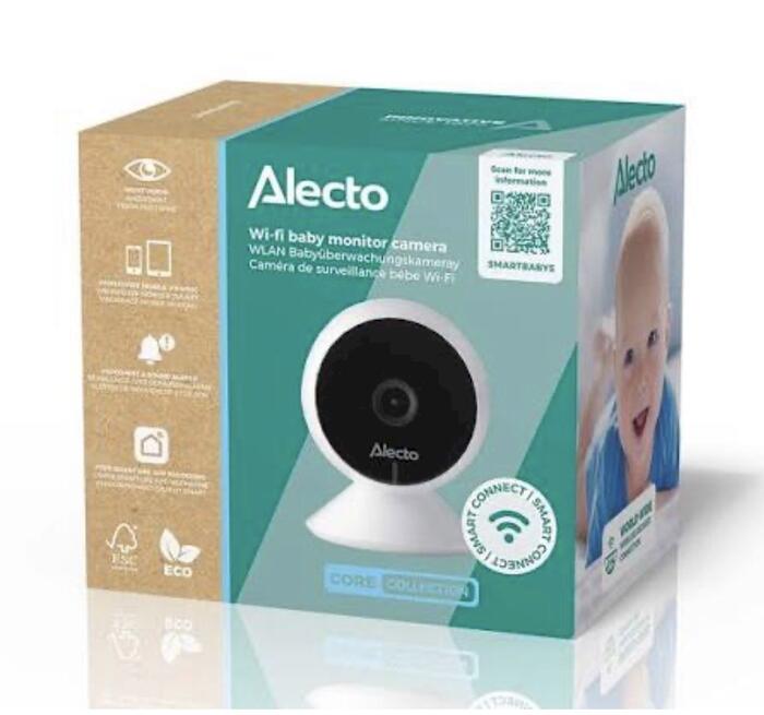 Alecto SMARTBABY5 Wi‑Fi Видеоняня С Камерой Белая (SMARTBABY5)