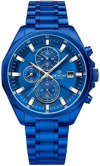 Giewont Мужские часы Chronograph Sapphire GW7290-B5 / синий (GW7290-B5)