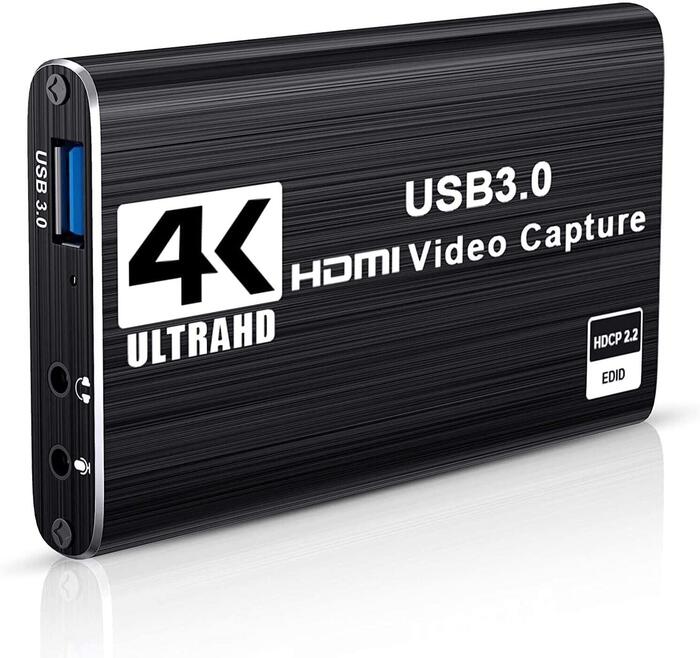 RoGer HDMI Video Capture Card 4K@60FPS