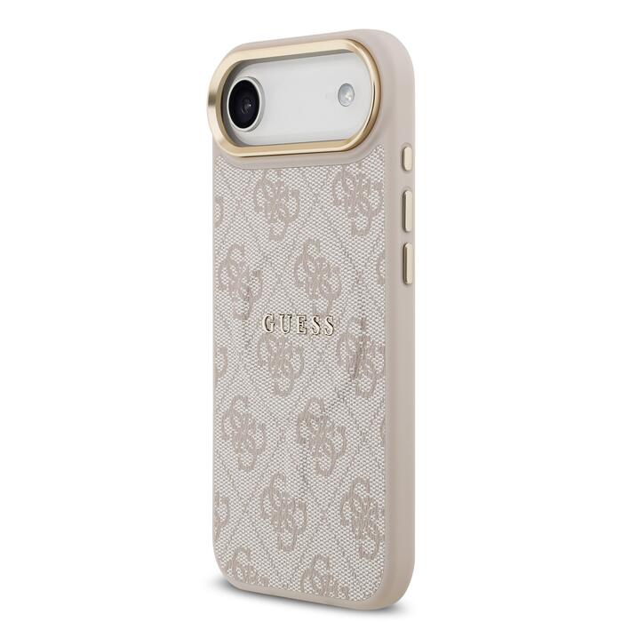Guess PU Leather 4G Gold Frame