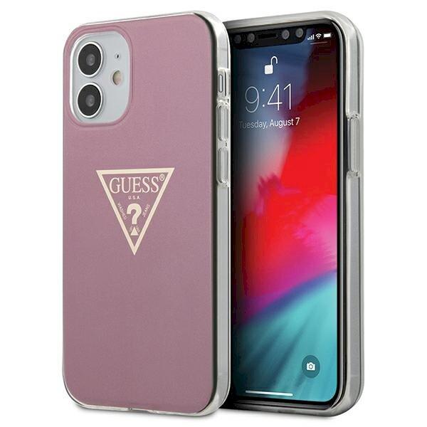 Guess GUHCP12SPCUMPTPI Metallic Collection Aizsargapvalks priekš