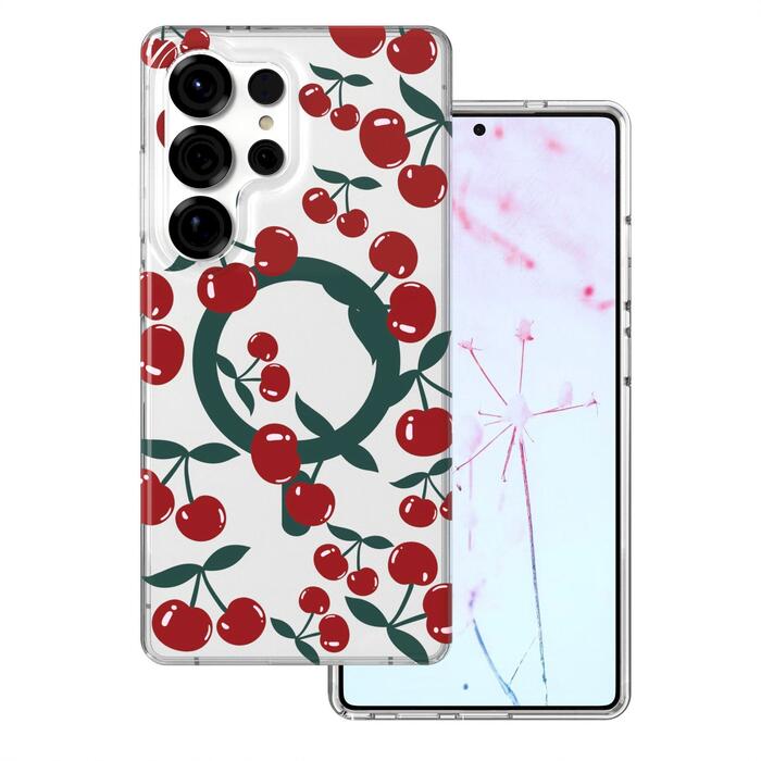 Mocco Cherry Mag Back Case Aizmugurējais