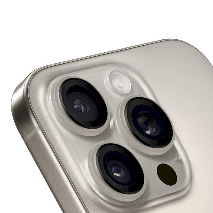 OBAL:ME Lens Protector Защита линз для Apple iPhone 16 Pro/16 Pro Max / натуральный титан (57983125801)