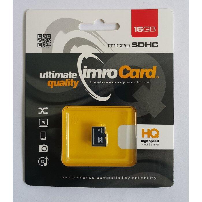 Imro Atmiņas Karte microSDHC 16GB /