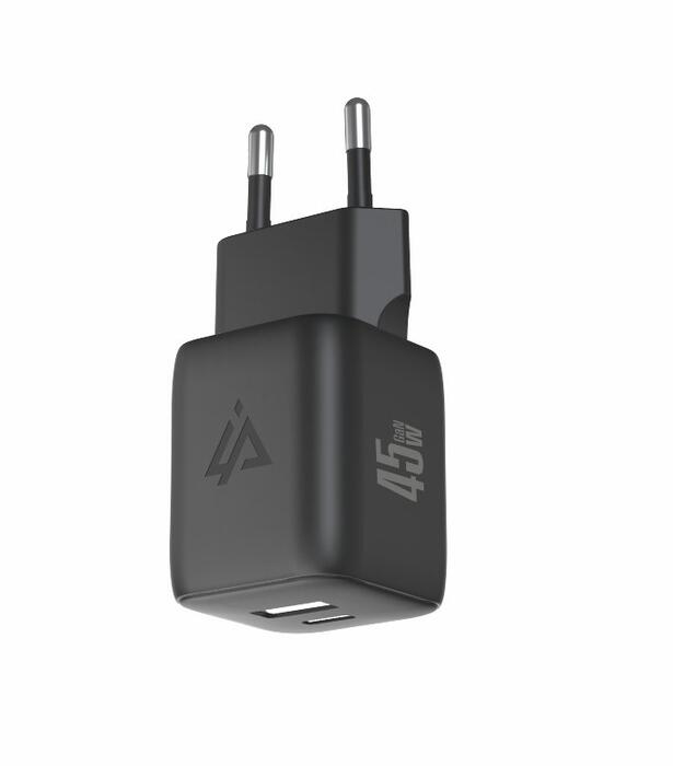 iPeax GaN USB-C / USB-A 3арядное устройство 45W (90010128)