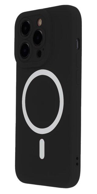 Mocco Silicon Soft Mag Cover Силиконовый чехол для Apple iPhone 16 Plus (MO-SSM-IP-16PL-BK)