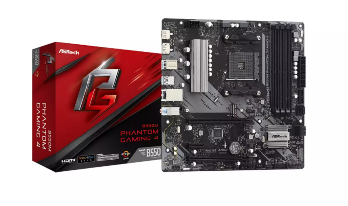 Asrock B550M Phantom Gaming 4 micro‑ATX
