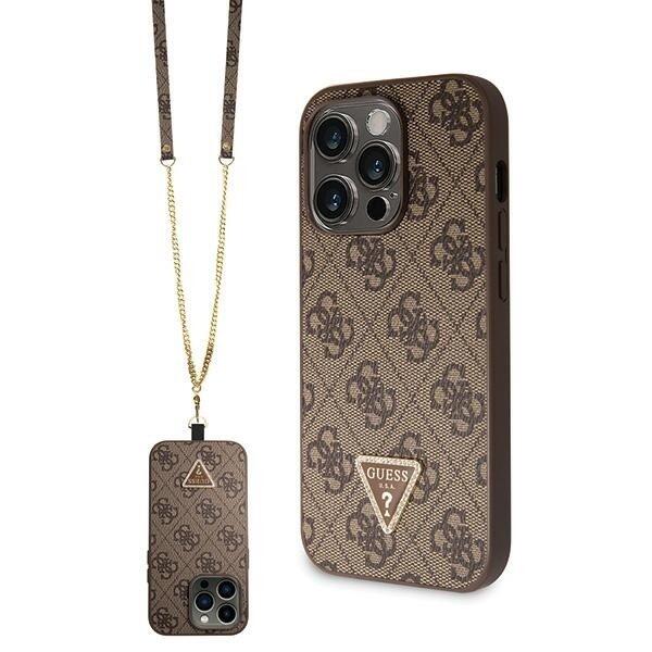 Guess GUHCP14LP4TDSCPW Чехол для Apple iPhone 14 Pro (GUHCP14LP4TDSCPW)