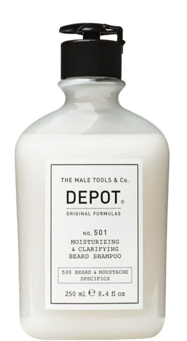 Depot No. 501 Moisturizing & Clarifying Beard Шампунь 250 ml (8032274061311)
