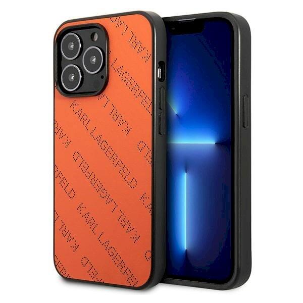 Karl Lagerfeld KLHCP13LPTLO Aizsargapvalks priekš iPhone