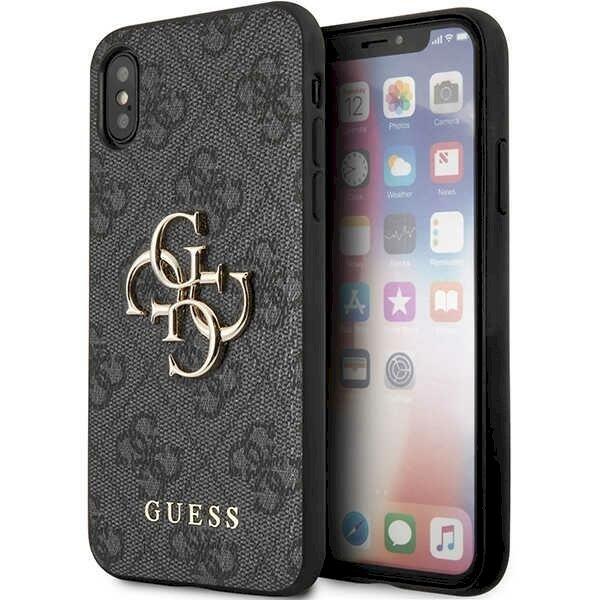Guess GUHCPX4GMGGR Защитный чехол для iPhone X/XS / серый (GUHCPX4GMGGR)