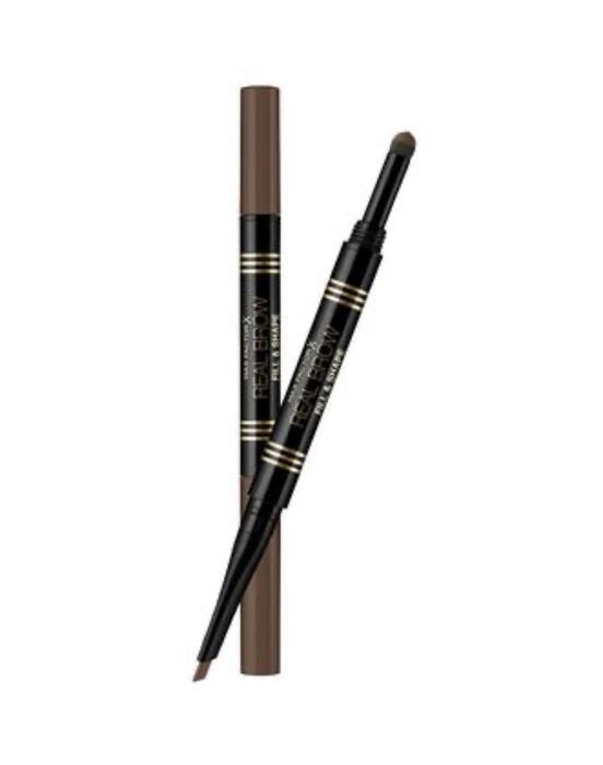 Max Factor Real Brow Fill & Shape Двусторонний Карандаш Для Бровей 02 Soft Brown (3614229448078)