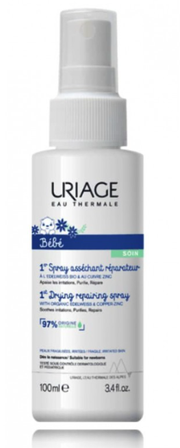 Uriage BÉBÉ 1st Drying Atjaunojošs sprejs
