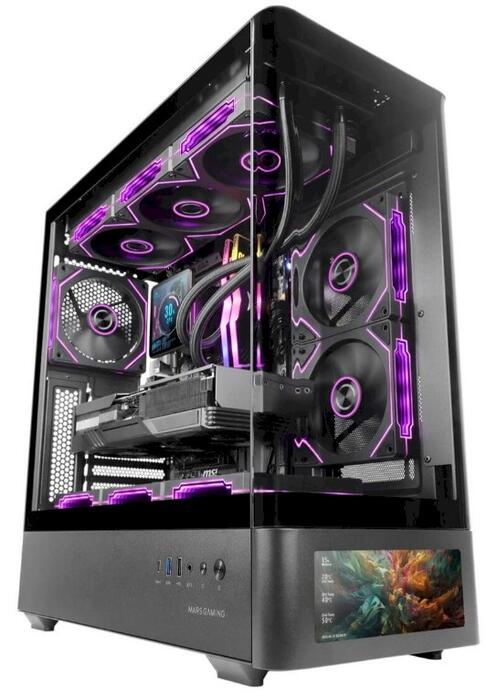 Mars Gaming MCLCDPRO Корпус Компьютера (MCLCDPRO)