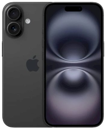 Apple iPhone 16 Viedtālrunis 8GB / 128GB Black (0195949821936)