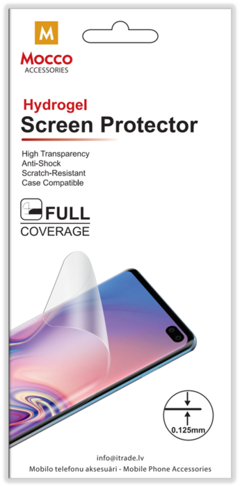 Mocco Premium Screen Protector Защита экрана для Samsung Watch 6 44mm (MO-HYD-GWATCH644)