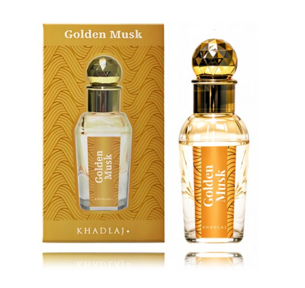 Khadlaj Golden Musk Парфюмерное масло CPO 15 ml (6291107976662)