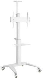 Gembird TVS-70T-02-W Alumīnija TV grīdas statīvs