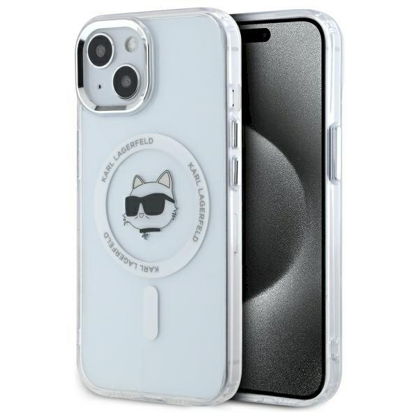 Karl Lagerfeld KLHMP15MHLSCHH Aizsargapvalks priekš iPhone