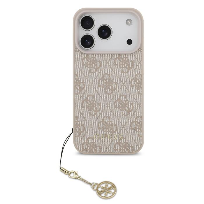 Guess 4G Charm Case Чехол для Apple iPhone 17 Pro (GUHMP17LGF4GCP)