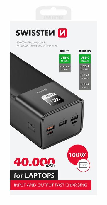 Swissten Power Line Power Bank Ārējas