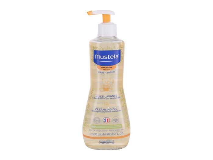Mustela Bébé Bath Oil Масло для ванны 500ml (3504105034290)