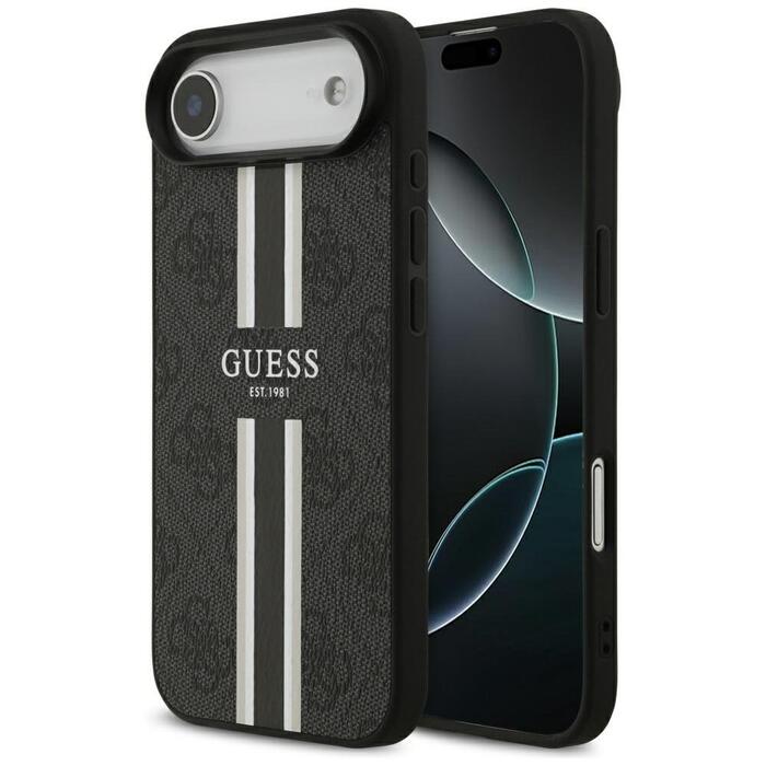 Guess 4G Printed Stripes MagSafe Case Чехол для Apple iPhone 17 Air (GUHMP17MP4RPSK)