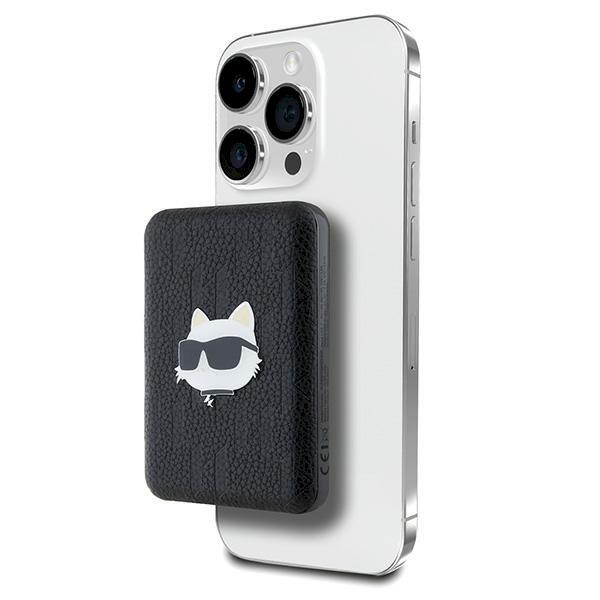 Karl Lagerfeld Induction Powerbank KLPB5FPGKSCHHK Зарядная батарея 16W 5000mAh / чёрный (KLPB5FPGKSCHHK)