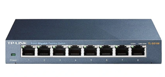 TP-Link TL-SG108 Tīkla Komutators (TL-SG108)