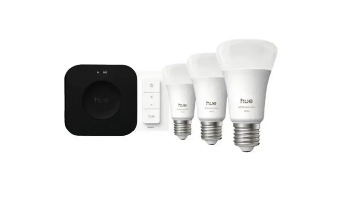 Philips Hue Viedās apgaismošanas komplekts E27