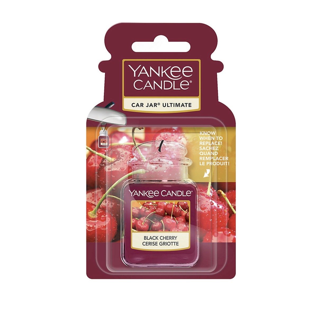 Yankee Candle Автомобильный Ароматизатор Ultimate Black Cherry 24g (5038580005684)
