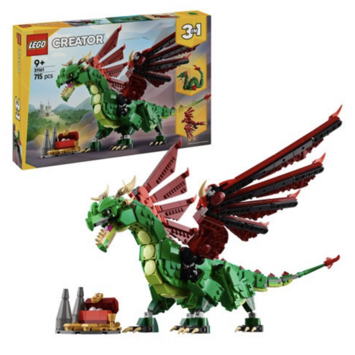Lego 31161 Medieval Dragon Konstruktors (31161)