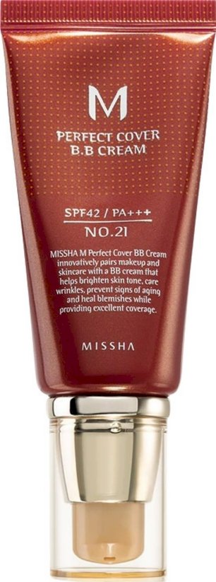 Missha M Perfect Cover BB-Крем EX PRO №21 SPF42 PA+++ 50 ml (8800287116034)