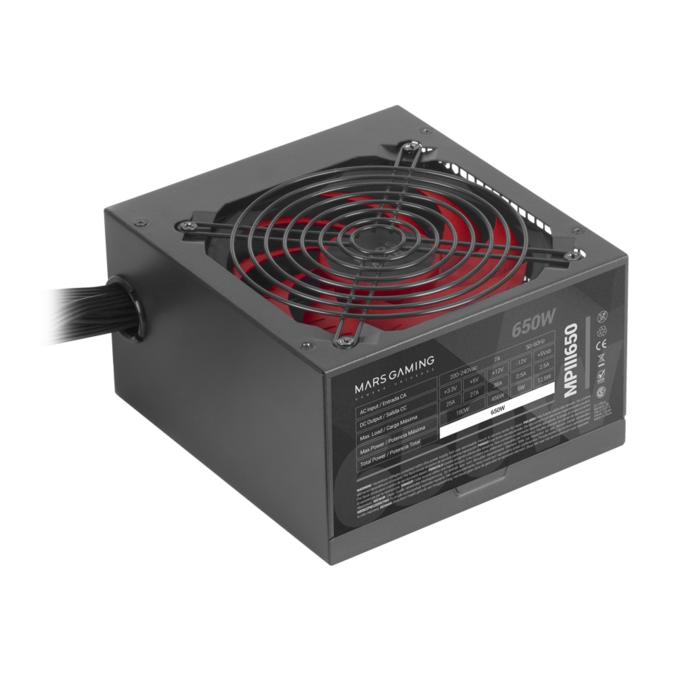 Mars Gaming MPIII650 Barošanas bloks ATX