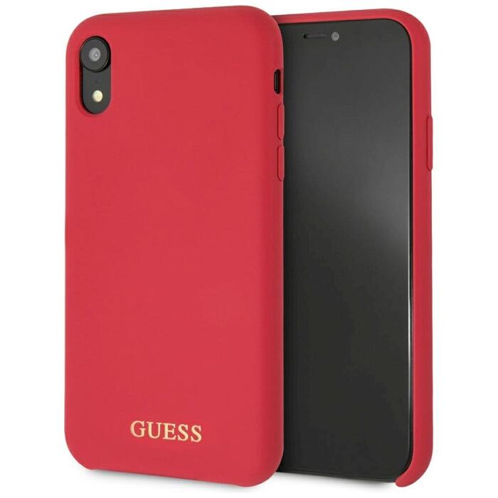 Guess GUHCI61LSGLRE Hardcase Silicone Aizsargapvalks priekš