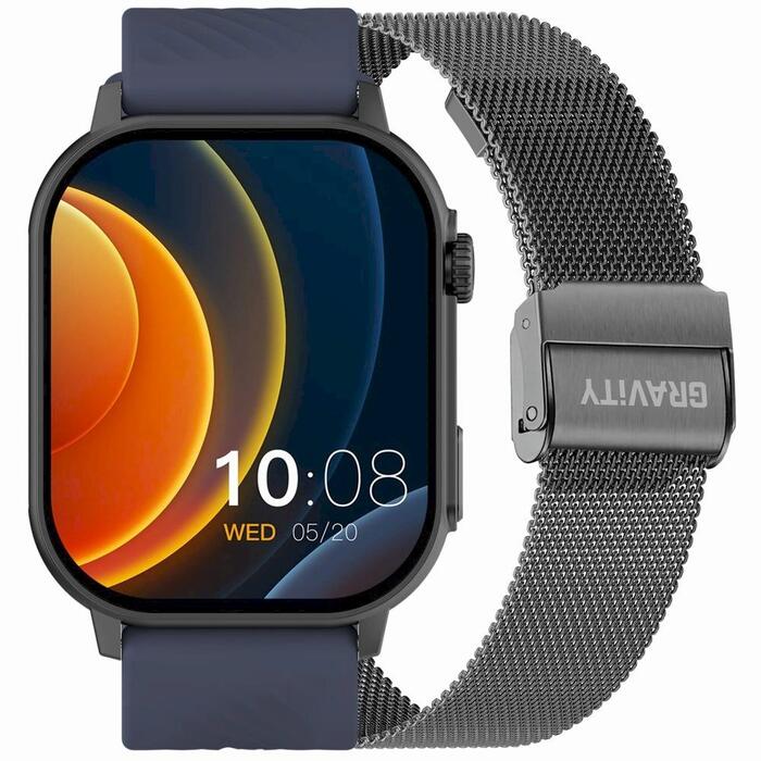 Smartwatch Gravity GT15-4 Silikona siksniņa +