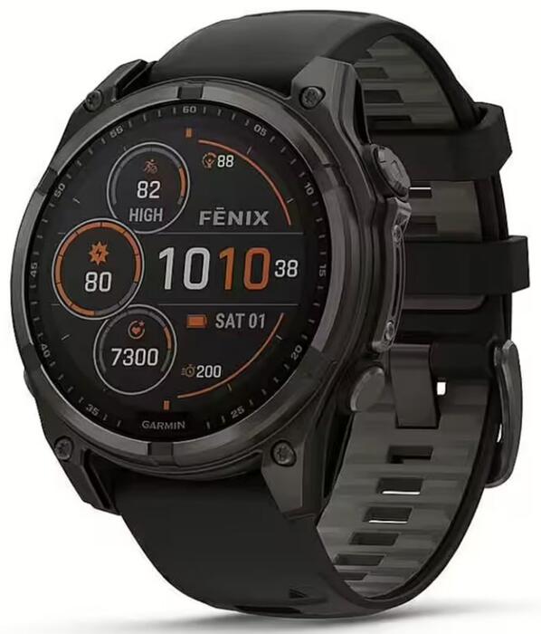 Garmin Fenix 8 Sapphire Solar Viedpulkstenis