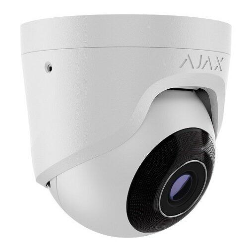 AJAX TurretCam 8MP IP камера 2.8 мм / IP65 / IK08 (белая) (AX000616)