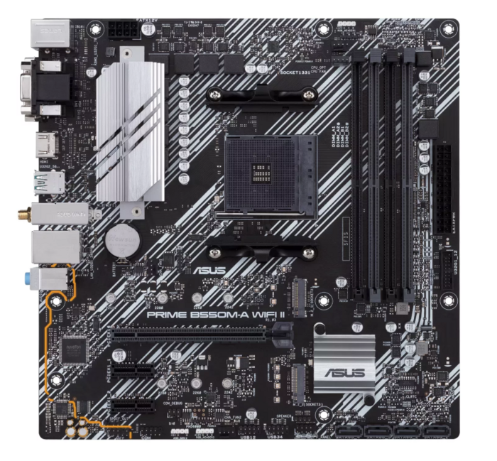 Asus PRIME B550M-A Pamatplate / AM4