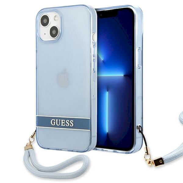 Guess GUHCP13SHTSGSB Защитный чехол для iPhone 13 mini 5,4" / синий (GUHCP13SHTSGSB)