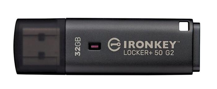 Kingston IronKey Locker Plus 50 G2 USB накопитель 32GB (IKLP50G2/32GB)