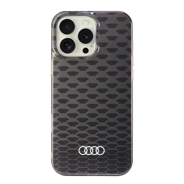 Audi IML Stitching Pattern MagSafe Защитный Чехол для Apple iPhone 16 Pro Max (AU-IMLMIP16PM-Q5/D3-BK)