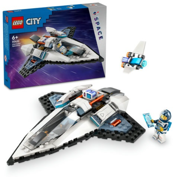 LEGO City 60430 Interstellar Spaceship Konstruktors