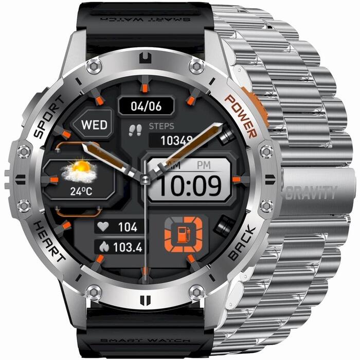 Smartwatch Gravity GT22-2 Смарт-часы / чёрный (GT22-2)