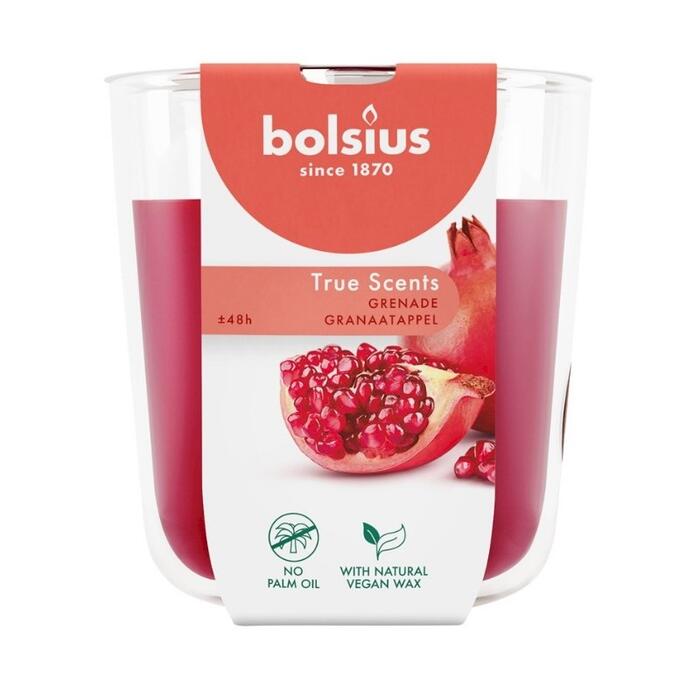 Bolsius True Scents Aromātiskā Svece 97×85mm Pomegranate (37940315)